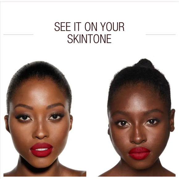 Screen Siren - Charlotte Tilbury Hollywood Lips Contour Matte Liquid Lipstick - Picture 3 of 4